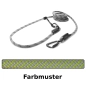 Preview: EASYLONG Hundeleine TWIST - L - 2m - grün und grau swirl